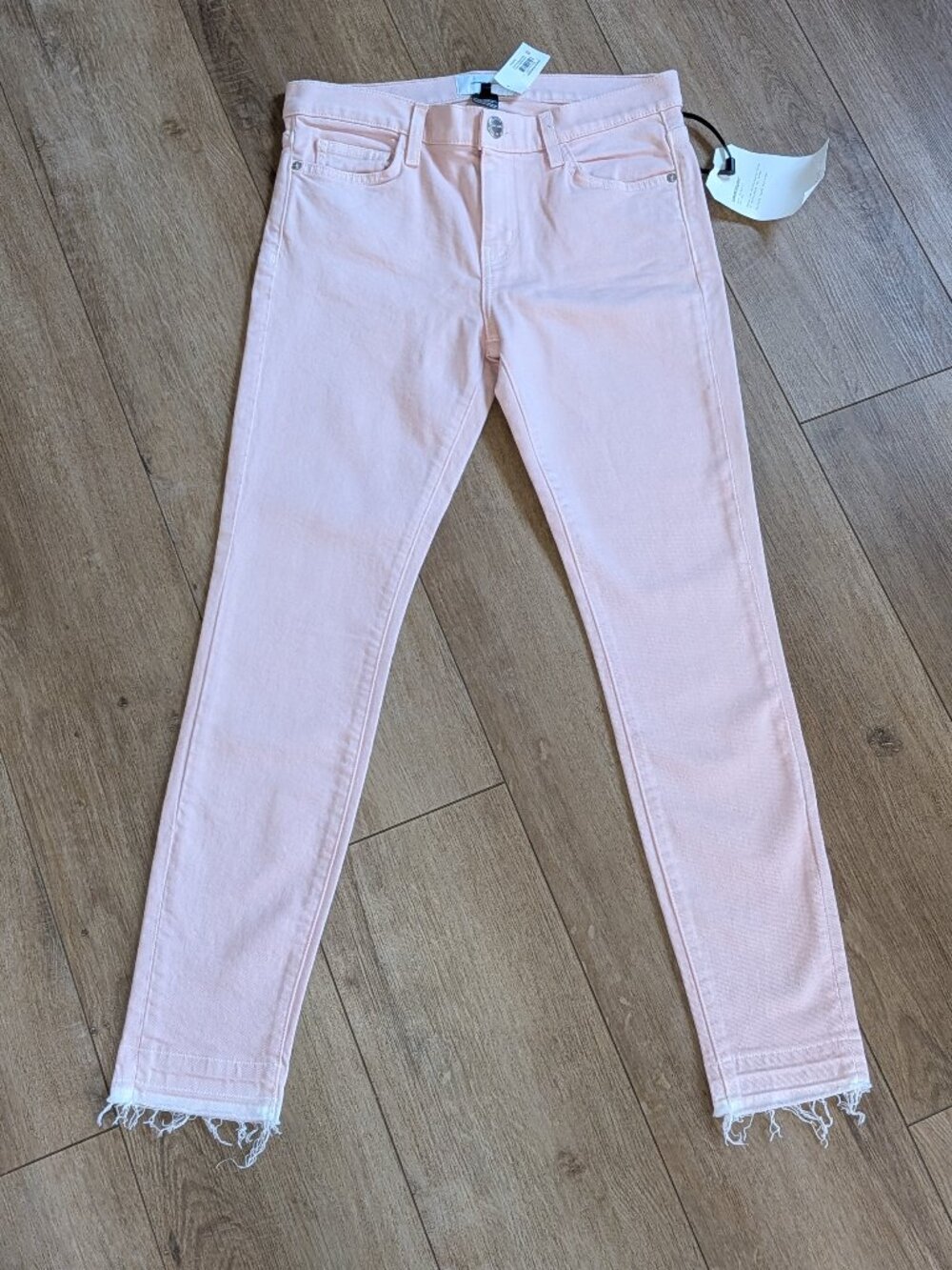 NWT $198 Current/Elliott The Stiletto Skinny Jeans Primrose Pink sz 27